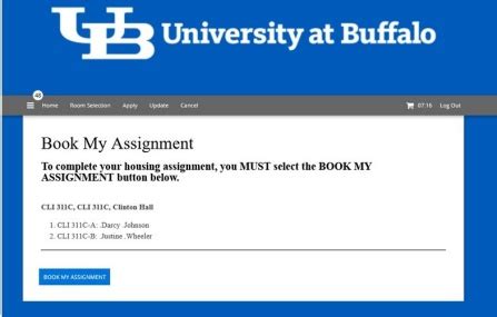 Ub housing portal - The sUBreddit for all things University at Buffalo/SUNY at Buffalo/UB! Any and all students, alumni, faculty and staff are welcome to share news, photos, ask questions, and communicate with other members of the UB community. ... Trouble accessing housing portal/move in . I've been trying to access my housing portal but it keeps saying the site ...